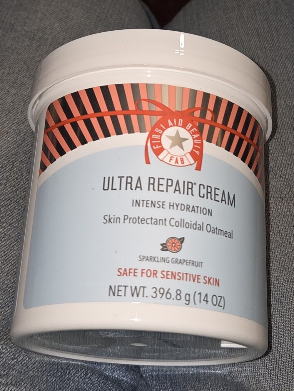 First Aid Beauty Ultra Repair Cream Intense Hydration Skin Protectant Grapefruit